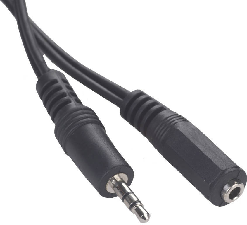 

Аудио-кабель Cablexpert (CCA-423-5M) 3.5mm-3.5mm 5м, стерео, Black, Черный
