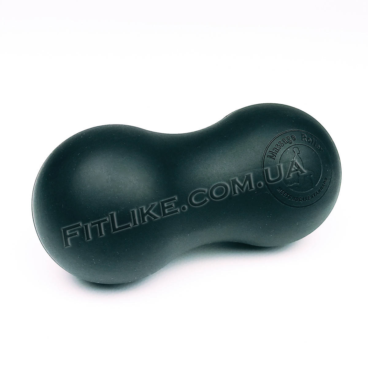 

Двойной массажный мячик DuoBall Rad Roller (каучуковый массажер для шеи и спины) Черный