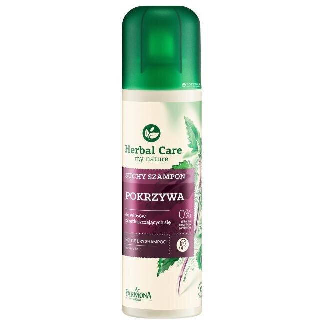

Herbal Care Сухой шампунь для жирных волос Крапивный 180мл