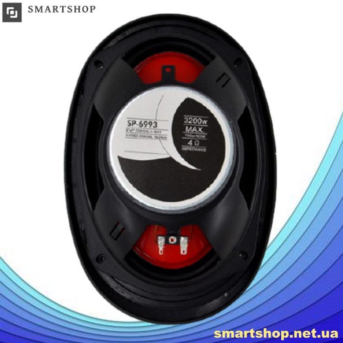

Автоакустика SP-6993 3200W - 5ти полосные автомобильные динамики, акустика в машину, автомобильные колонки!