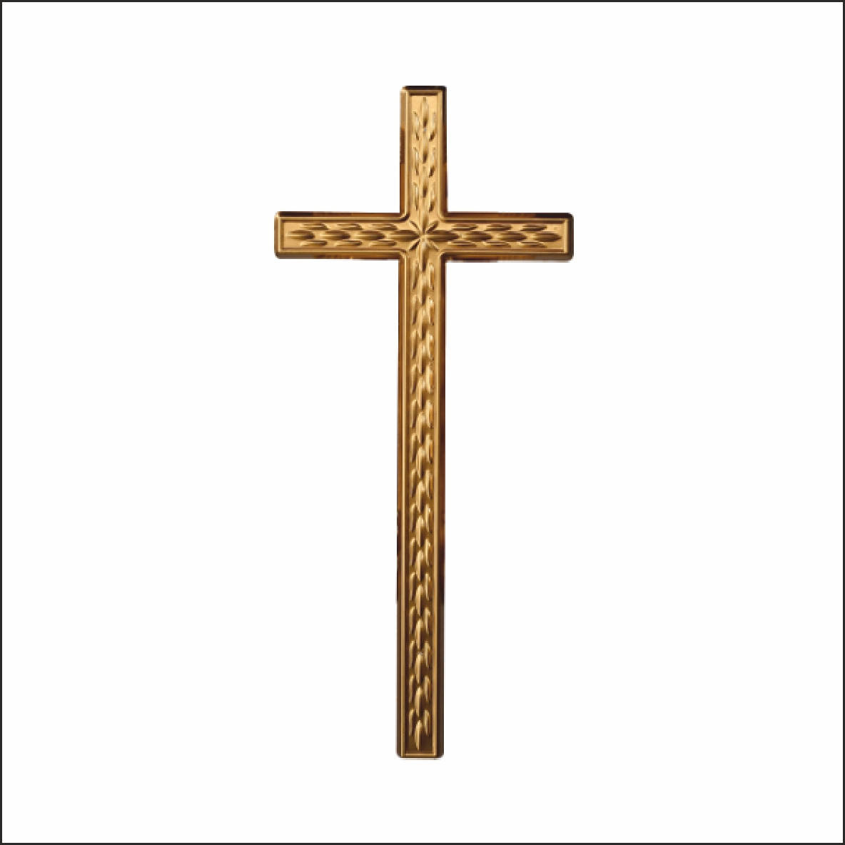 

Хрест католицький без розп'яття малий