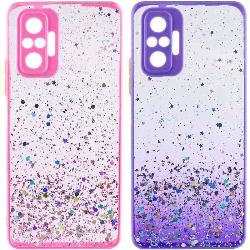 

TPU чехол Spangle star с защитой камеры для Xiaomi Redmi Note 10 Pro / 10 Pro Max