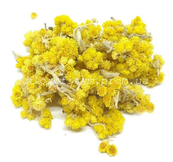 

Бессмертник песчаный цветки 50 грамм (трава Цмин / Сухоцет)