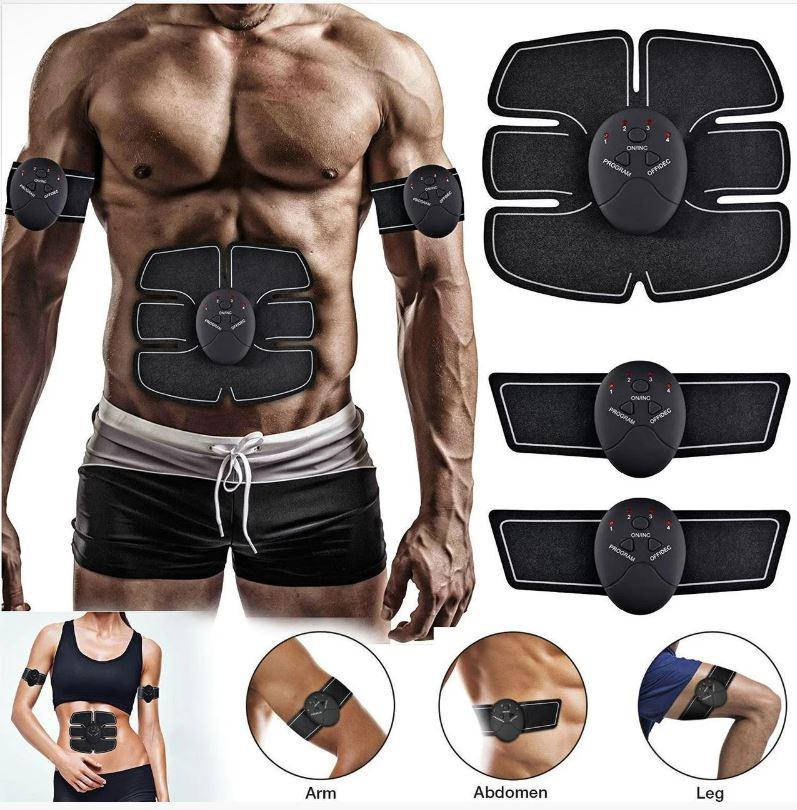 

Массажный пояс миостимулятор для накачивания пресса рук спины Smart Fitness EMS Fit Boot Toning для бедер ягод