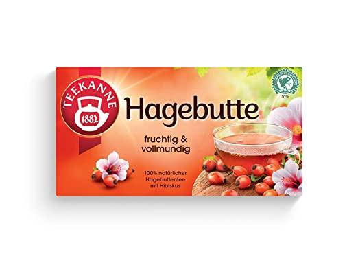 

Чай Teekanne Hagebutte Шиповник Гибискус 20s 70 g