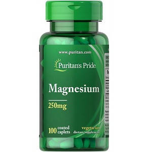 

Витамины Магний Puritan's Pride Magnesium 250 mg (100 капсул.)