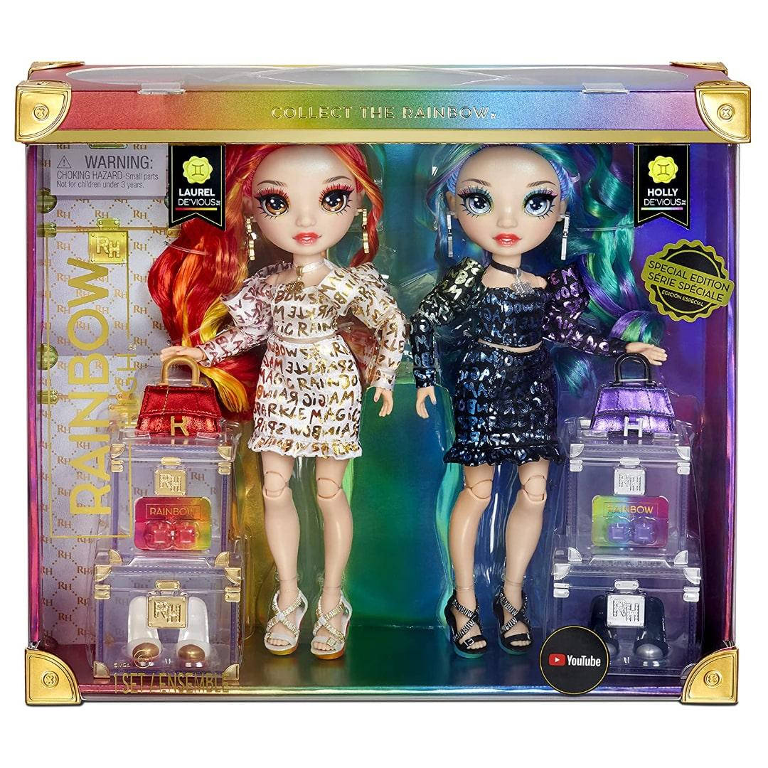 

Куклы Рейнбоу Хай Близнецы Rainbow High Twin Laurel Holly De'Vious