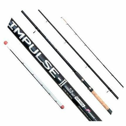 

Фидерное удилище KAIDA IMPUlSE-2 3 m тест 60-160g+3 хлыстика, Черный