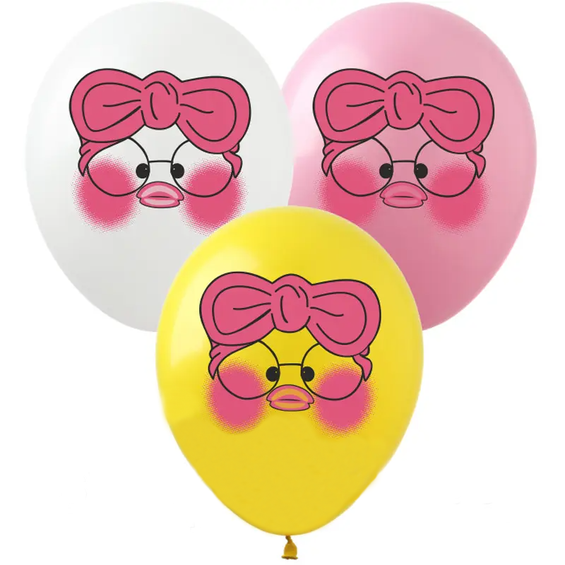 

Воздушные шарики с надписями Уточка LalaFanfan | Разноцветный, Разные цвета