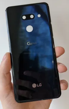 

Задняя крышка LG G820 G8 ThinQ черная New Aurora Black оригинал, Черный