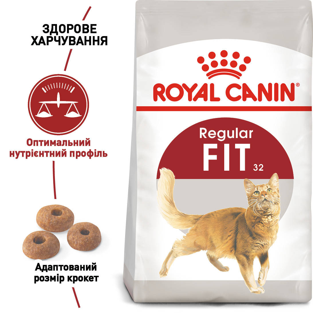 

Корм для домашних и уличных кошек ROYAL CANIN FIT 10.0 кг