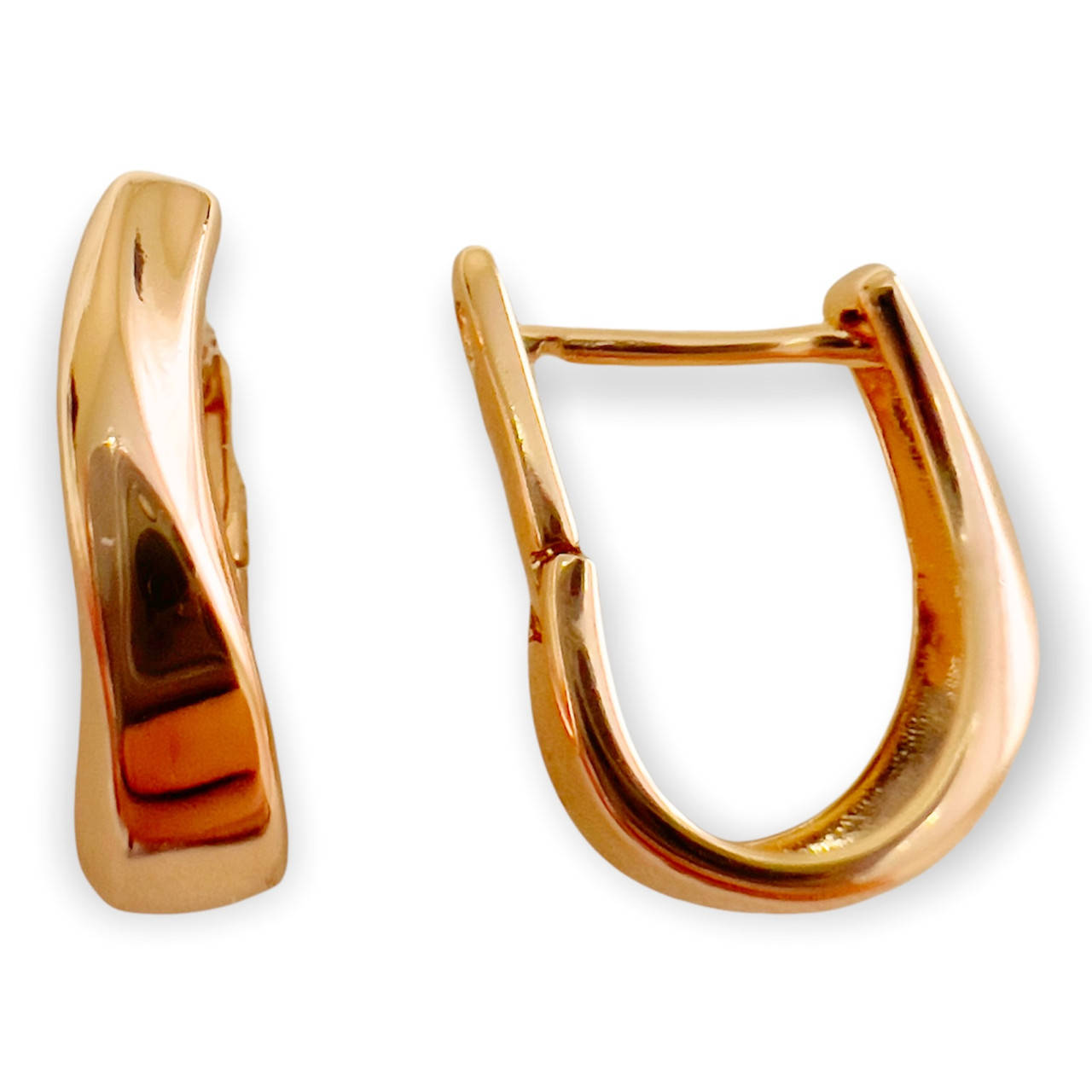 

Серьги ксюпинг. 18k