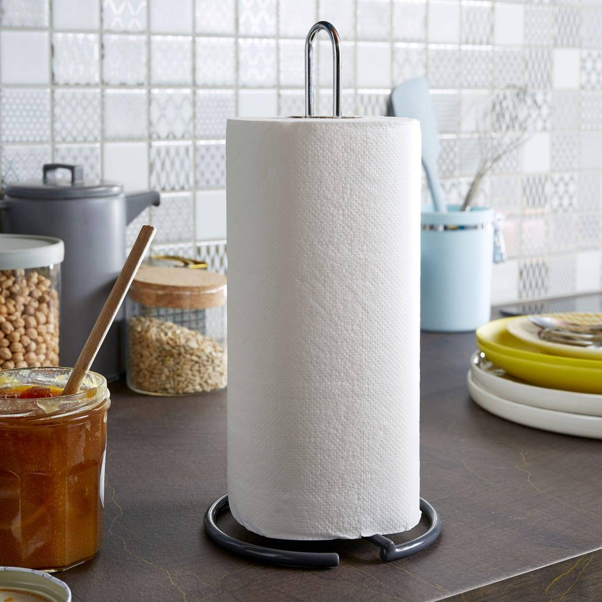 

Хромированный держатель для кухонных полотенец, кухонный бумагодержатель