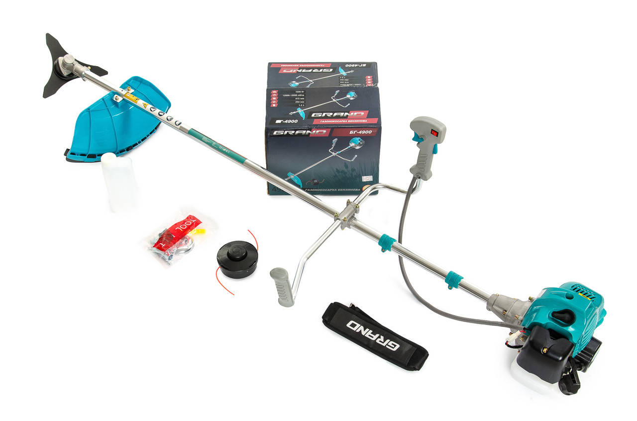 

Бензокоса Grand БГ – 4900 . 3х лопастной диск + катушка