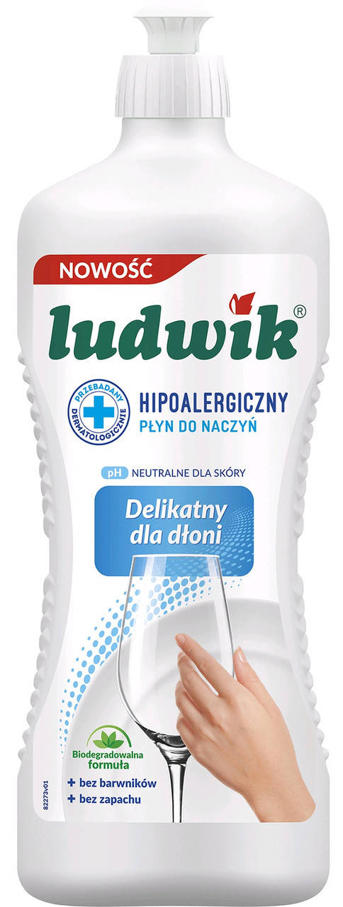 

Средство для мытья посуды Ludwik Гипоаллергенное 900 г