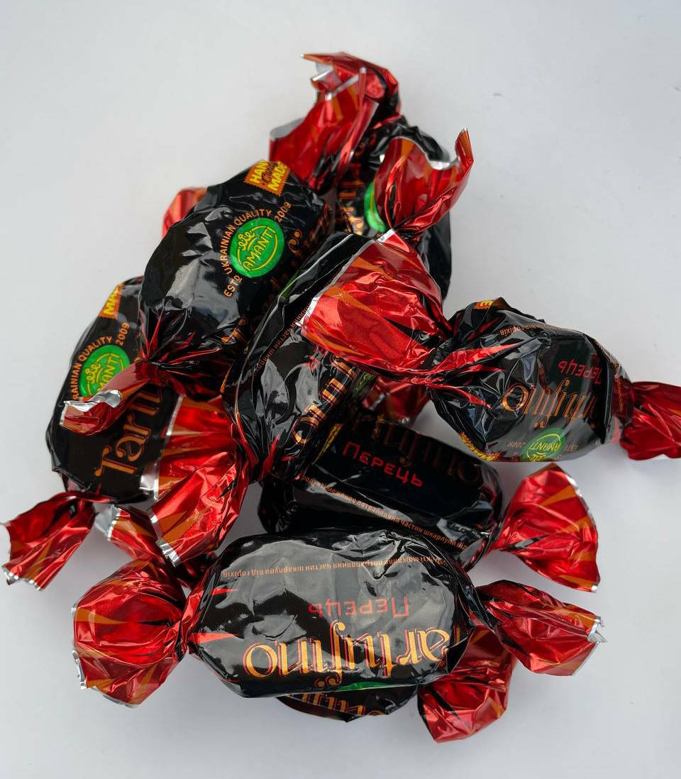 

Конфеты Тартуфино с орехами и перцем