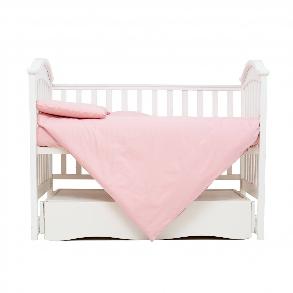 

Постельный комплект детский Twins Organic на 3 предмета, powder pink