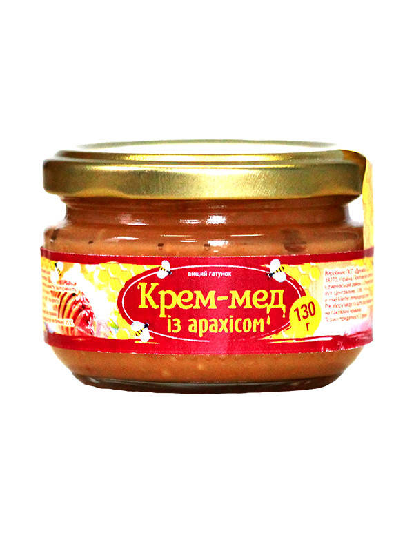 

Крем-мед с арахисом 130г