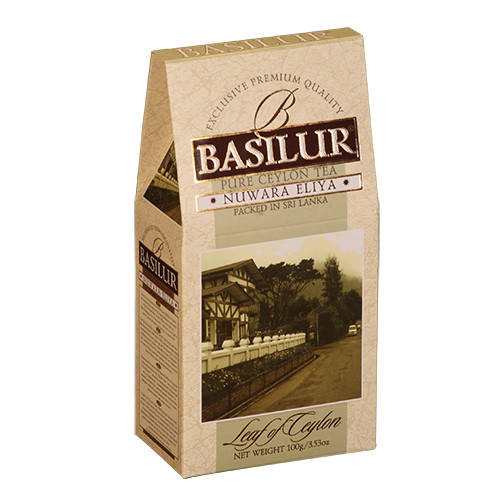 

Чай черный Basilur Лист Цейлона Нувара Элия 100 грамм