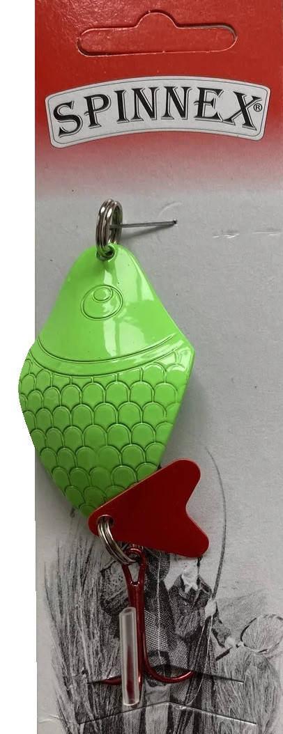 

Блесна Spinnex Keta 14g Fluo Green, Зелёный