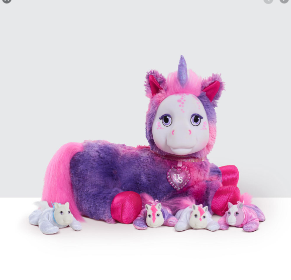 

Puppy Unicorn Surprise Livia Беременный фиолетовый Единорог с сюрпризом
