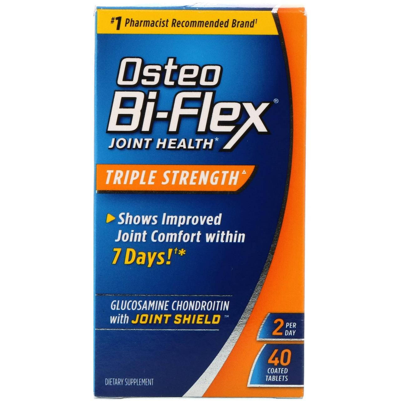 

Osteo Bi-Flex, Здоровье суставов, тройная сила, 40 шт. в оболочке, официальный сайт, OBF-03120