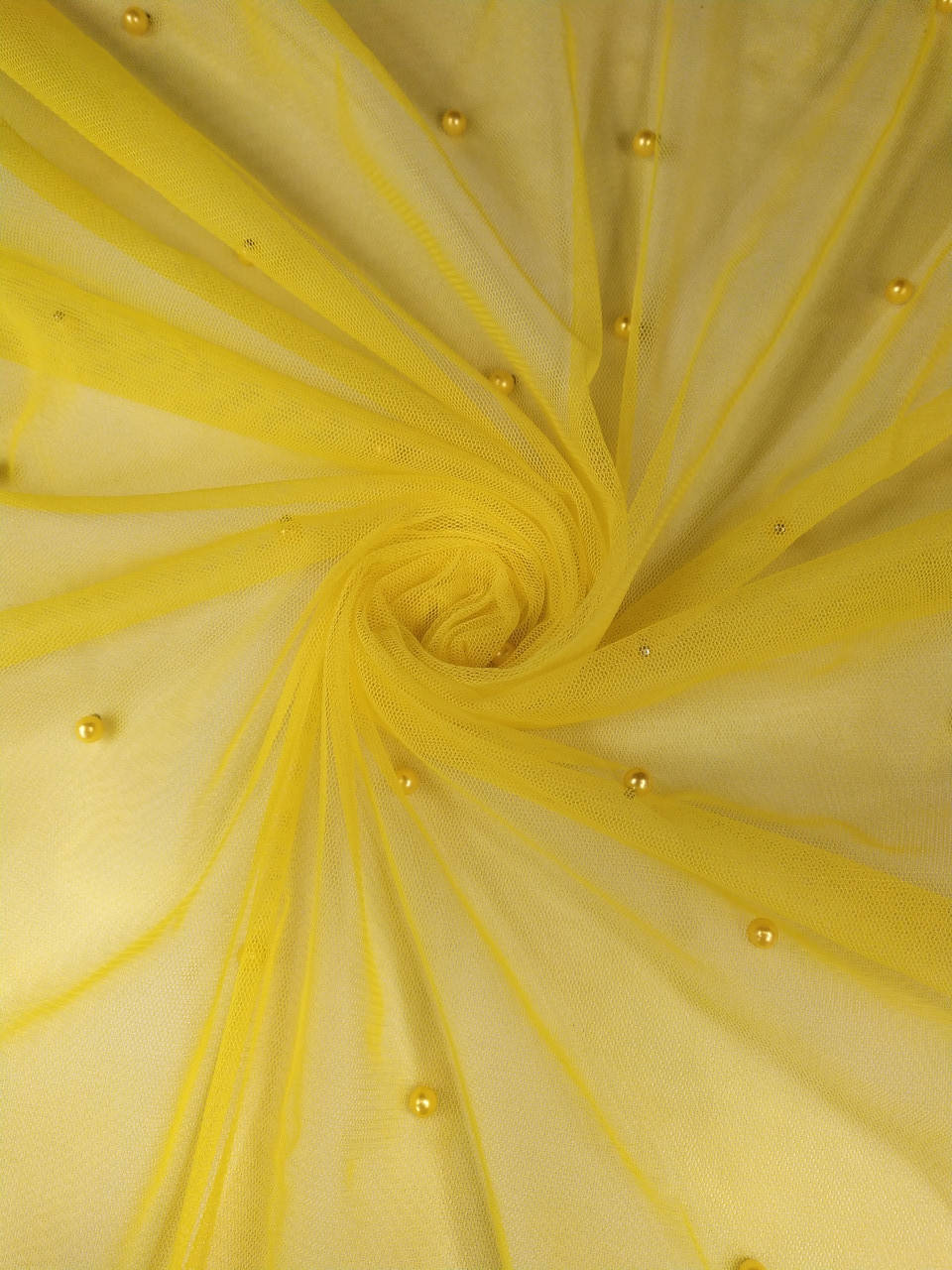 

Сетка с бусинами Жёлтый