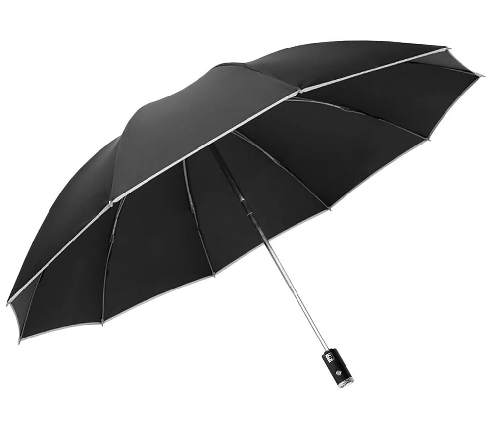 

Зонт складной автоматический с фонариком Xiaomi Zuodu (ZD002-LED) Black, Черный