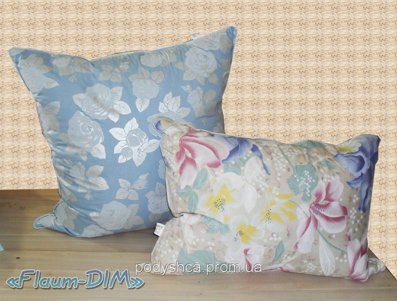 

Подушки 60х60 (50% пух, 50% перо)