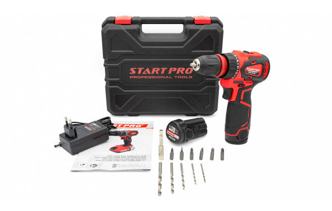 

Акумуляторний шуруповерт Start Pro SCD3-12/2BD BRUSHLESS лучшая цена!