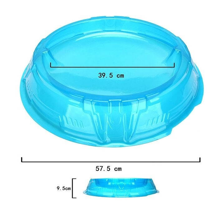 

Арена для волчков Бейблейд пластиковая круглая, диаметр 39,5 см, BY553F BB56, для детей от 5 лет, Пакунок
