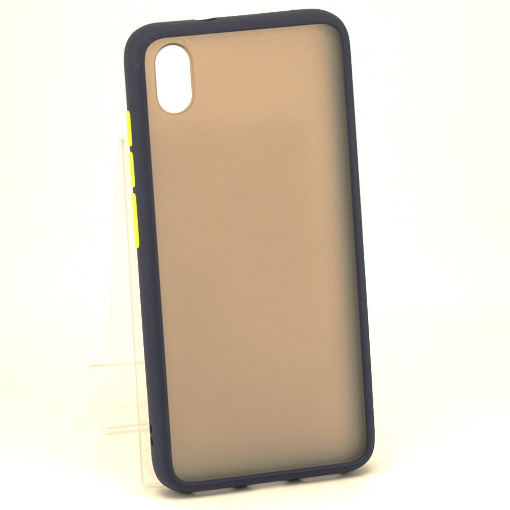 

Чехол Matteframe для Xiaomi Redmi 7A бампер матовый противоударный Синий