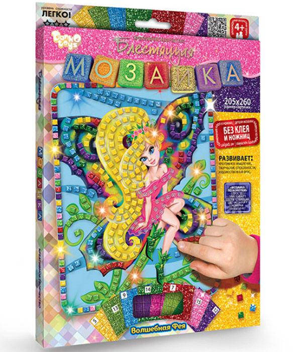 

Набор для творчества DankoToys DT БМ-02-10 Мозаика блестящая Волшебная Фея