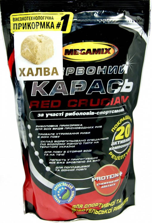 

Прикормка Megamix Карась Халва 2000гр