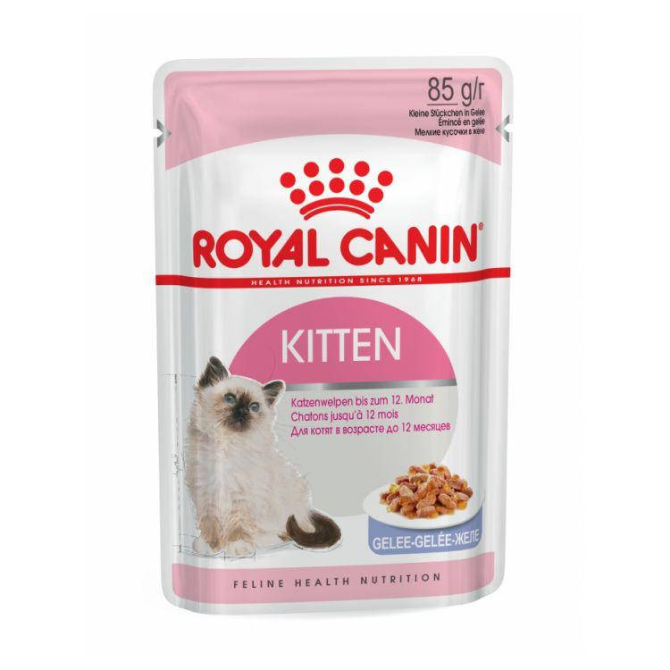 

Влажный корм для котят Royal Canin Kitten Instinctive In Jelly 85г,
