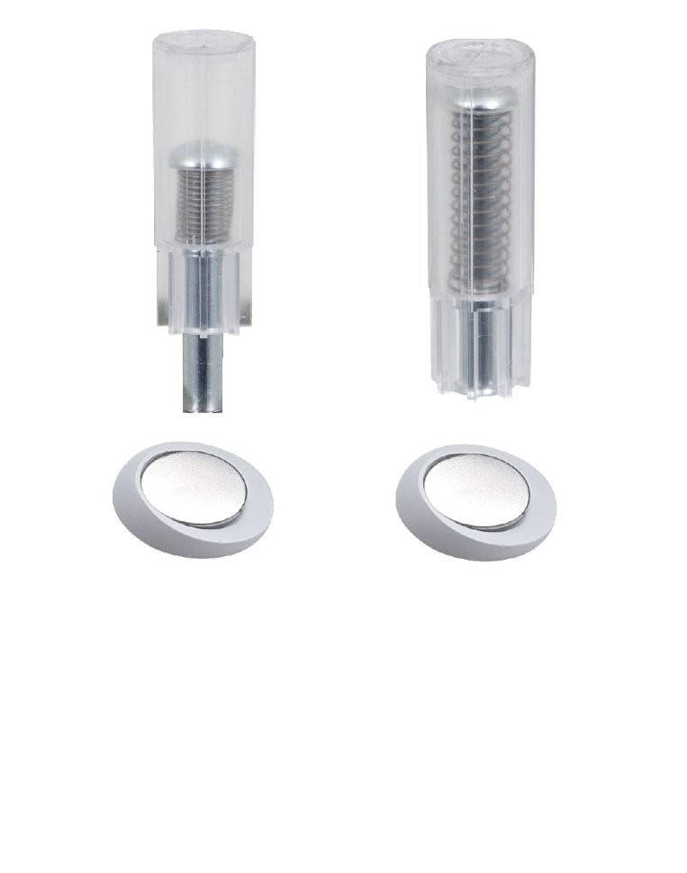 

Дверной ограничитель ( стопор ) напольный, магнитный VERUM Modello2 Белый матовый