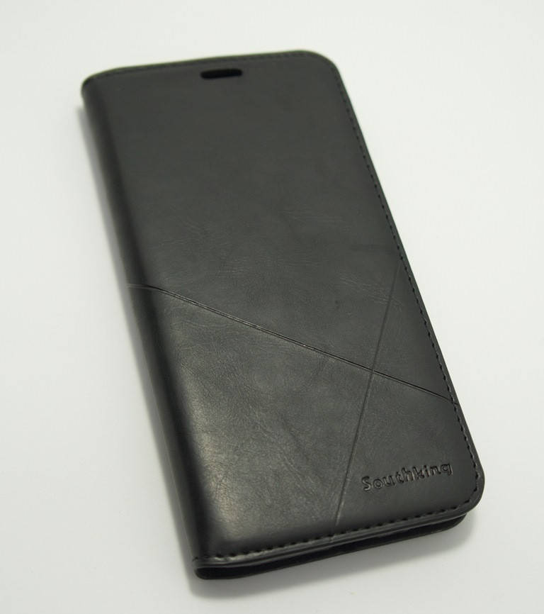 

Чехол-книжка для смартфона Samsung Galaxy A8 2018 A530 чёрная MKA, Черный