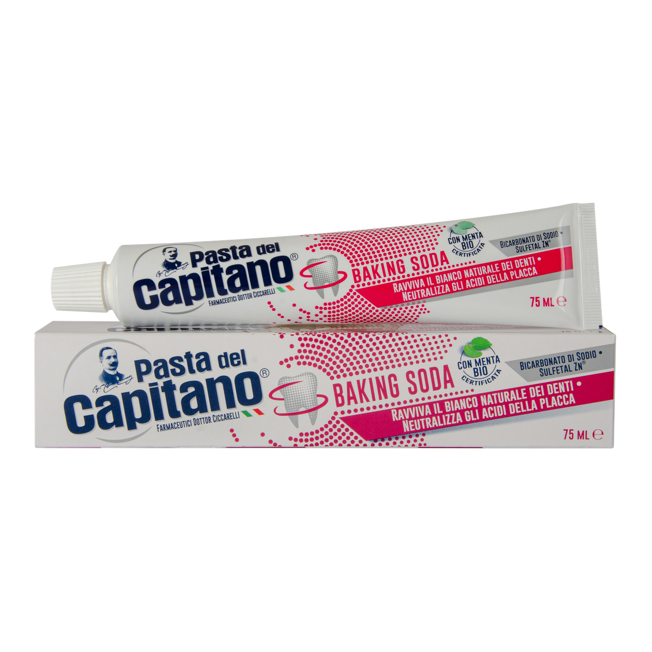 

Зубная паста Baking Soda 75 мл Pasta Del Capitano (Паста дель Капитано)