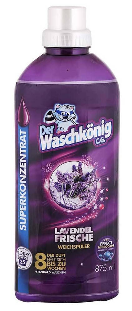

Концентрированный ополаскиватель Der Waschkönig 875мл Lavendel Frische