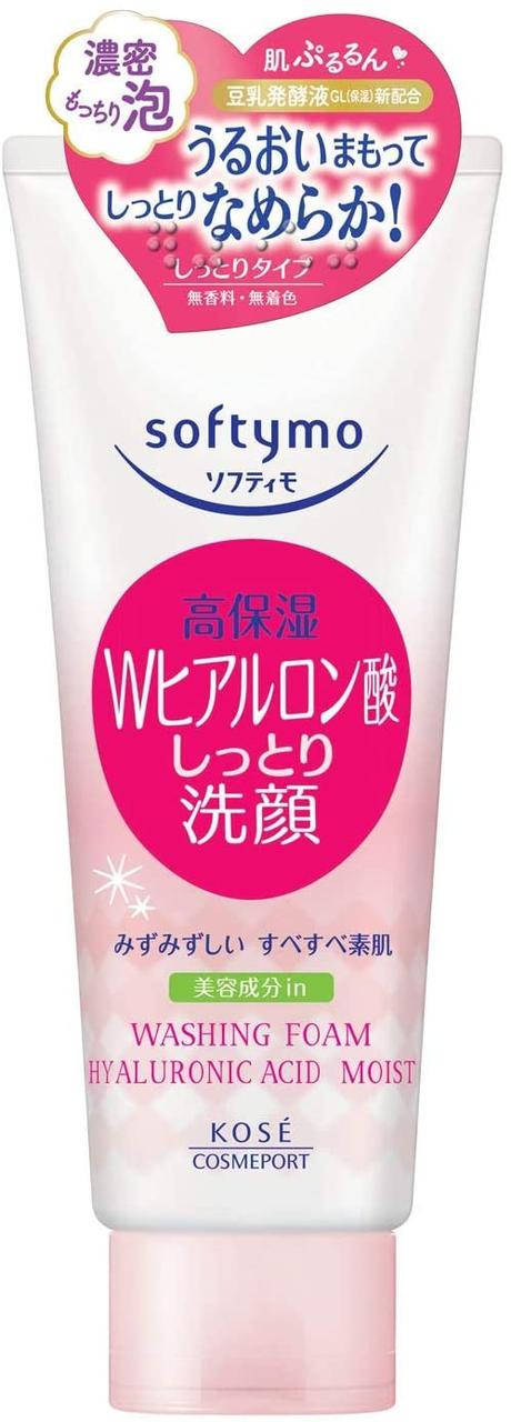 

Kose Softimo Пенка для умывания с гиалуроновой кислотой, 150 г