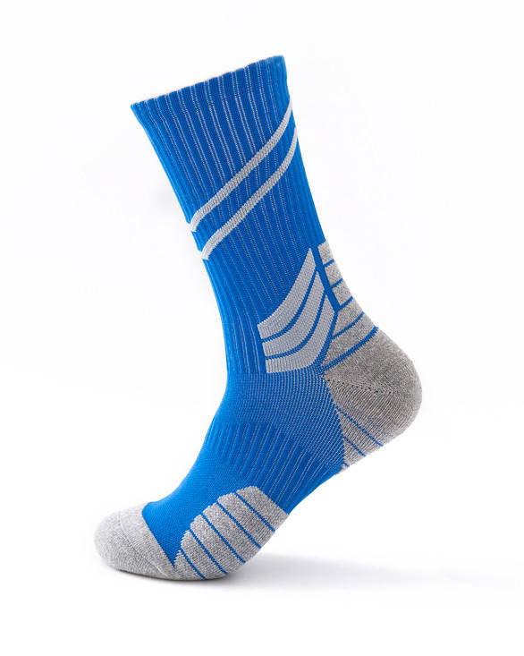 

Носки спортивные высокие для бега Синие