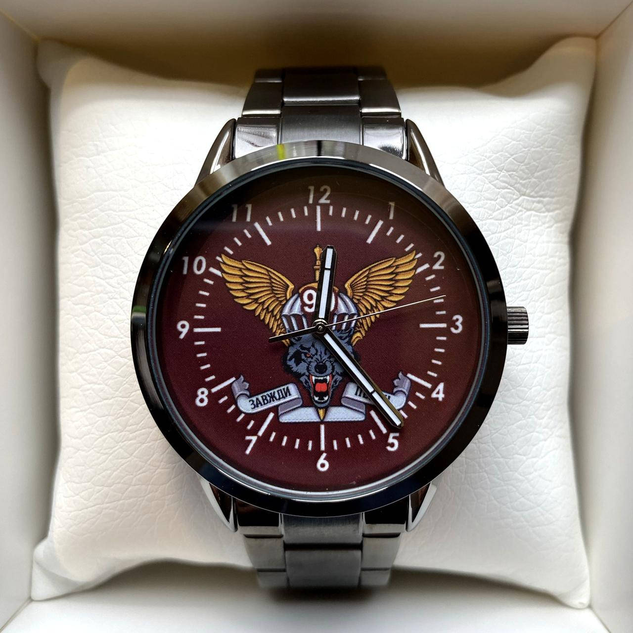 

Часы наручные Q&Q с логотипом ДШВ (Десантно-штурмові війська України)