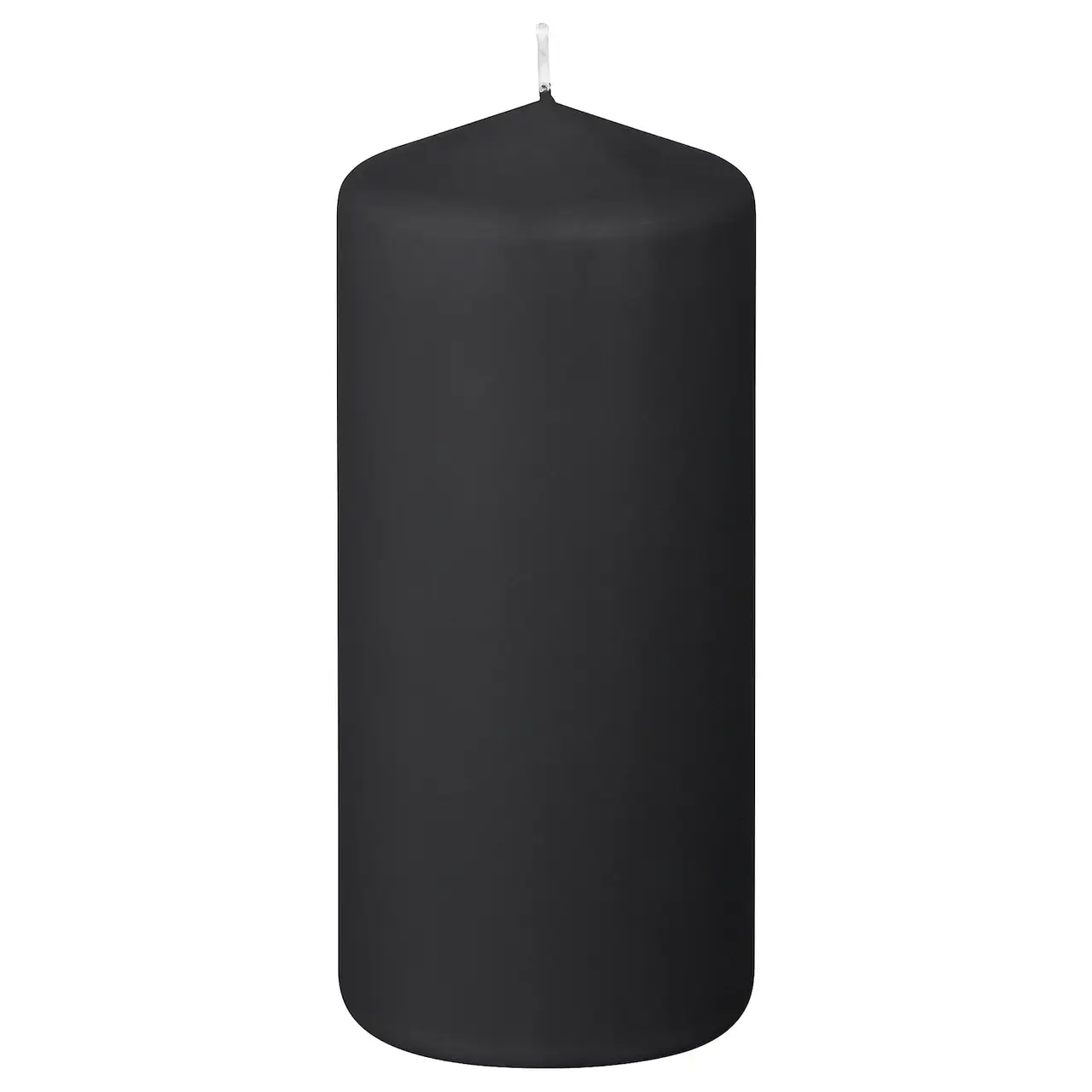

IKEA FENOMEN Блочная свеча без запаха, матовый / черный (705.168.25)