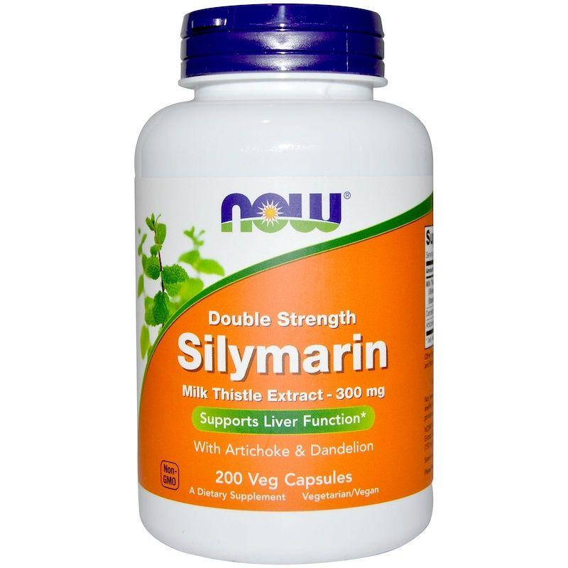 

Now Foods силимарин, 200 капсул по 300 мг, sylimarin