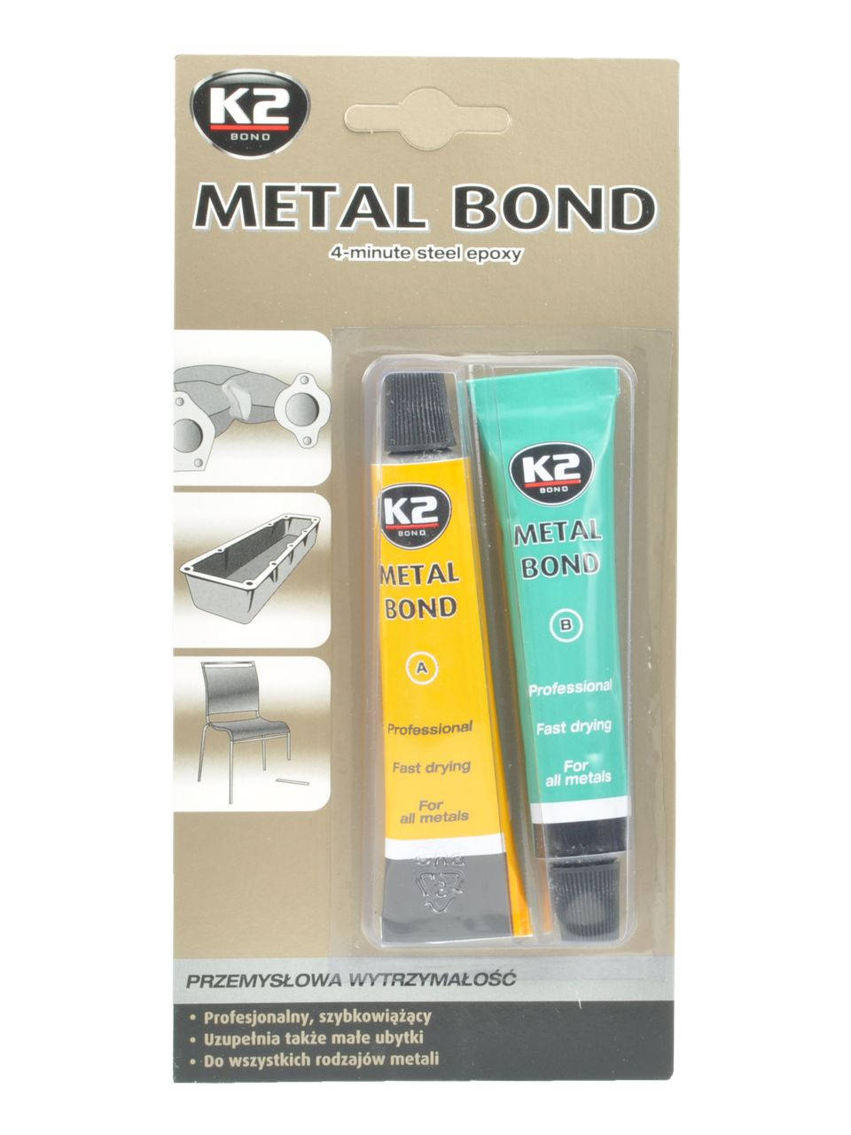 

Клей для металла K2 Bond METAL Bond 56,7 г (B116)