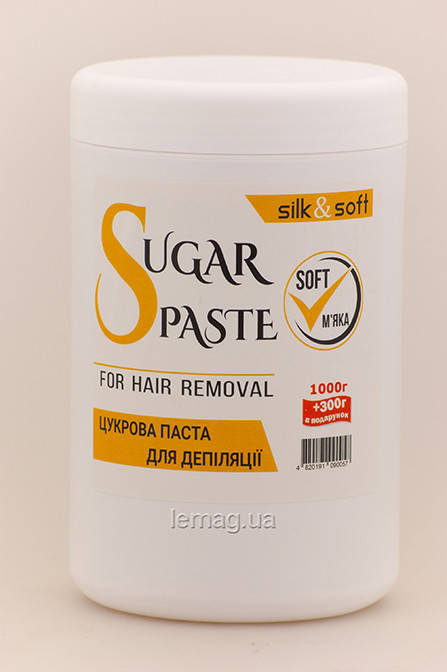 

Silk&Soft Сахарная паста Soft - Мягкая, 1000 г