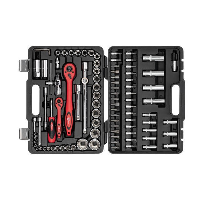 

Профессиональный набор инструментов 1/2" & 1/4" 94 ед. INTERTOOL ET-6094