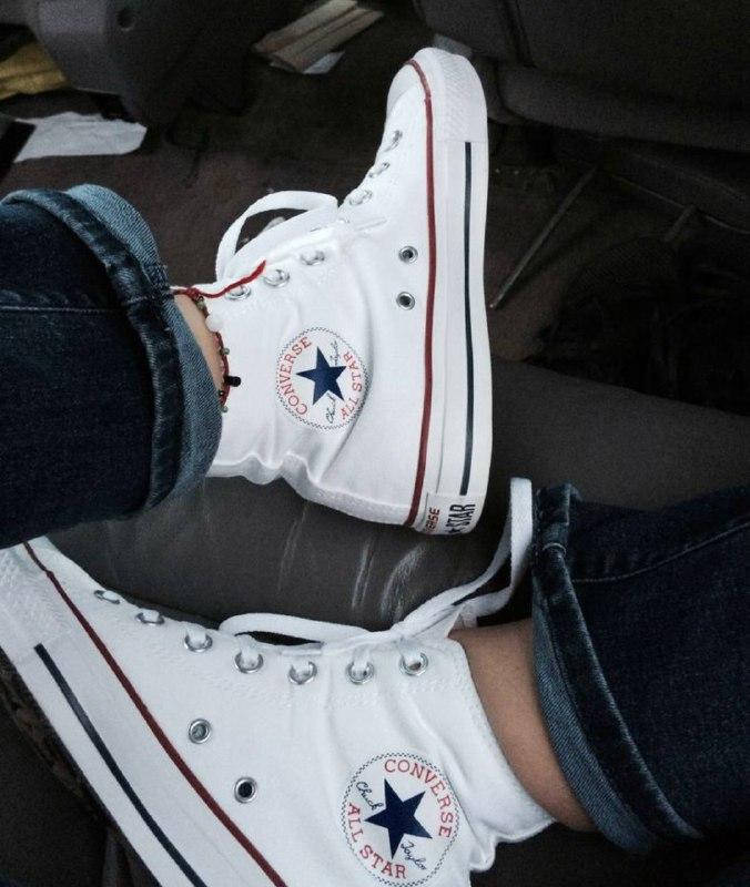 

Белые кеды converse all star, Белый