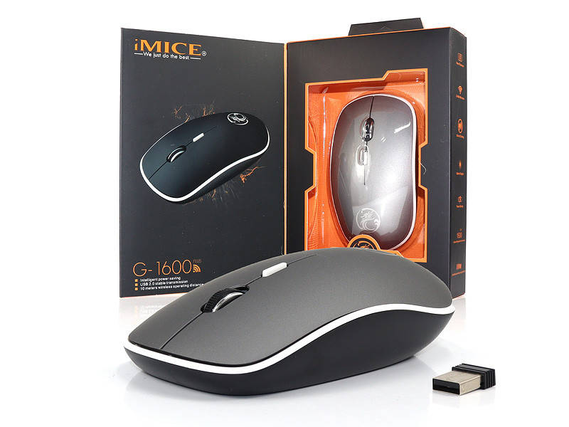 

Компьютерная мышь беспроводная iMICE G-1600 100шт 9539