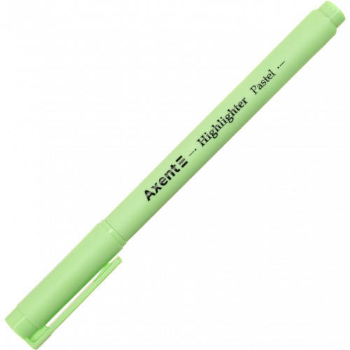 

Текстмаркер "Axent" 2533-18-A клин. Highlighter Pastel 2-4мм м'ятний